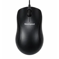 Chuột văn phòng Motospeed F333 Black | USB có dây, 1200 DPI - Bezon Buôn Ma Thuột