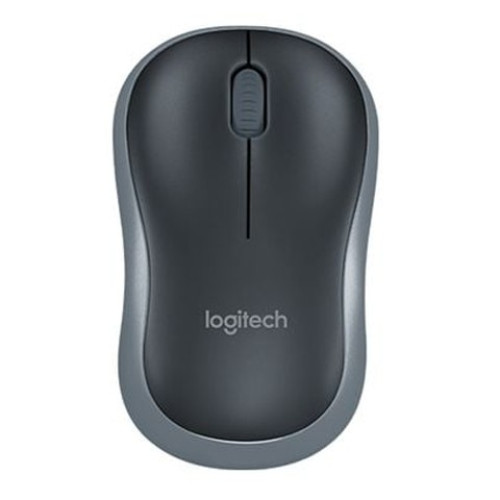 Chuột không dây Logitech M185 Grey | 2.4GHz, 1000 DPI, 75.2g