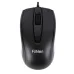 Chuột văn phòng Fuhlen L102 Black | USB có dây, 1000 DPI - 1