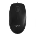 Chuột văn phòng Logitech B100 | Có dây, 800 DPI, 80g, Đen - 1