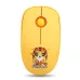 Combo phím chuột văn phòng FD LK586 | Wireless, Mini, Yellow - 2