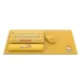 Combo phím chuột văn phòng FD LK586 | Wireless, Mini, Yellow - 4