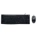 Combo phím chuột văn phòng Logitech MK200 | Có dây, Fullsize, Black - 1