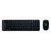 Combo bàn phím chuột không dây Logitech MK220 | 2.4GHz, màu đen - 1