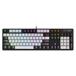 Bàn phím cơ quang DareU EK1280X Black Grey | 108 phím, D-Switch Blue, MultiLED, USB - Bezon Buôn Ma Thuột