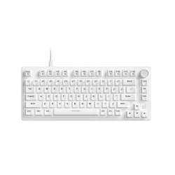 Bàn phím cơ DareU EK75 Full White | 75%, 80 phím, Dream Linear, LED trắng, USB-C - Bezon Buôn Ma Thuột