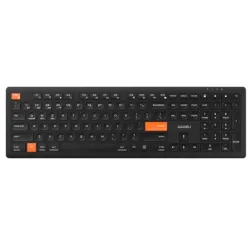 Bàn phím không dây DareU LK150D Black Orange | Full-size, Scissor, Bluetooth/2.4GHz - Bezon Buôn Ma Thuột