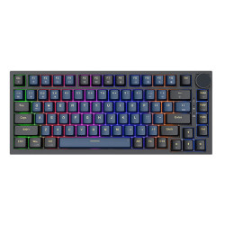 Bàn phím cơ gaming E-Dra EK375V2 Alpha | Có dây, Linear Switch, Black + Blue - Bezon Buôn Ma Thuột