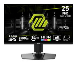 Màn hình Gaming MSI MAG 255PXF | 25 inch, FHD, 300Hz, IPS, Chân CTH - Bezon Buôn Ma Thuột