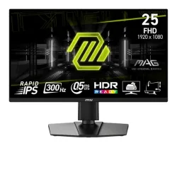 Màn hình Gaming MSI MAG 255PXF | 25 inch, FHD, 300Hz, IPS, Chân CTH - Bezon Buôn Ma Thuột