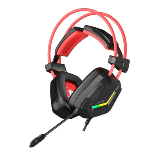 Tai nghe Gaming DareU EH733 | Có dây, Over-ear, RGB, Đen