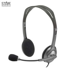 Tai Nghe Logitech H110 STEREO HEADSET (Đen) - Bezon Buôn Ma Thuột