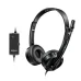Tai nghe Rapoo H120 Stereo | Có dây, On-ear, Đen - 1