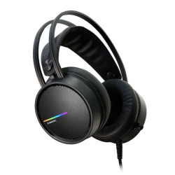 Tai Nghe Xiberia Q4 Gaming | Đen, RGB, Virtual 7.1, OverEar - Bezon Buôn Ma Thuột
