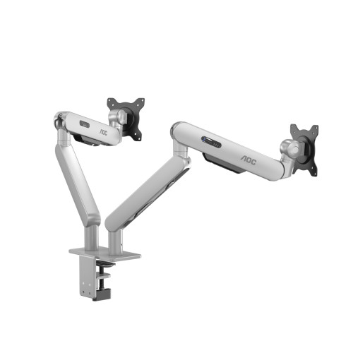 Giá treo màn hình đôi AOC AM420S - Bạc | 17 - 34 inch
