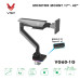 Giá treo màn hình VSP VG60-1 - Đen xám | 17 - 42 inch, chân đế RGB, nút chỉnh LED, cổng USB 3.0 & Type C - 5