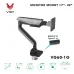 Giá treo màn hình VSP VG60-1 - Đen xám | 17 - 42 inch, chân đế RGB, nút chỉnh LED, cổng USB 3.0 & Type C - 5