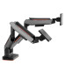 Giá treo màn hình đôi Human Motion T9 Pro II Dual - Xám | 23 - 43 inch - 5