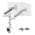 Giá treo màn hình đôi North Bayou H180-XE - White | 17 - 35 inch - 4