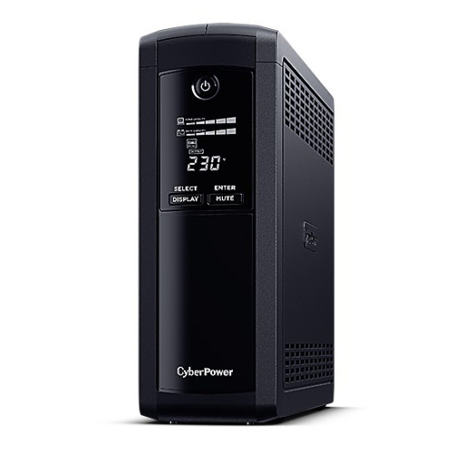 Bộ lưu điện UPS CyberPower VP1600ELCD | 1600VA/960W, LCD Display, AVR