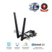 Card PCIE Wifi 6 Asus PCE-AX3000 (No Box) - 4