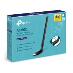 USB Thu wifi TP-Link Archer T2U Plus AC600 băng tần kép (2.4 GHz & 5 GHz) - Bezon Buôn Ma Thuột