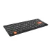 Bàn Phím Không Dây Dare-U LK160D Black Orange (Dual Mode, Scissor Switch) - 1