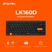 Bàn Phím Không Dây Dare-U LK160D Black Orange (Dual Mode, Scissor Switch) - 4