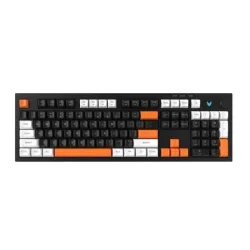 Bàn Phím Giả Cơ Có Dây VSP VK70 | Black-White-Orange (KM04-VK70000164) - Bezon Buôn Ma Thuột