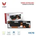 Bàn Phím Giả Cơ Có Dây VSP VK70 | Black-White-Orange (KM04-VK70000164) - 2