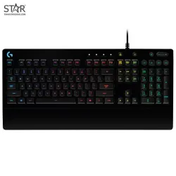 Bàn phím giả cơ gaming Logitech G213 Prodigy | Có dây, Fullsize, RGB, Black - Bezon Buôn Ma Thuột