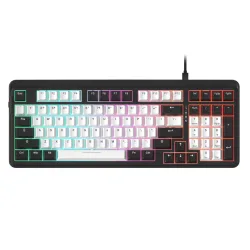 Bàn phím cơ gaming Dareu EK98 | Có dây, Fullsize, Linear Switch, RGB, White/Black - Bezon Buôn Ma Thuột