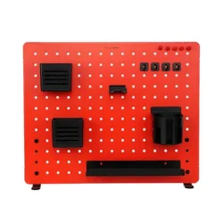 Bảng treo đồ Pegboard HyperWork Aster PG02 | Đỏ - Bezon Buôn Ma Thuột