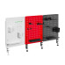 Bảng treo đồ Pegboard HyperWork Aster PG02 | Đỏ - 3