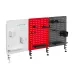 Bảng treo đồ Pegboard HyperWork Aster PG02 | Trắng - 3
