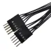 Cáp chia cổng USB 9 pin (1 ra 2) - 1