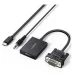 Cáp chuyển đổi VGA sang HDMI + Audio | 1080P@60Hz, Ugreen 50945 - 4