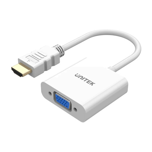 Cáp chuyển HDMI (M) to VGA 1080P (F) Unitek Y6333C01