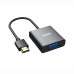 Cáp Chuyển HDMI (M) To VGA (F) Unitek V128BBK Kèm Audio (âm thanh) - 3