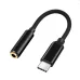 Cáp chuyển Type C (M) sang 3.5mm (F) Veggieg V-S103, 0.15m - 4