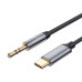 Cáp chuyển Type C sang Audio DC 3.5mm Veggieg V-A624, 1m (Tích hợp chipset DAC) - 1