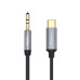 Cáp chuyển Type C sang Audio DC 3.5mm Veggieg V-A624, 1m (Tích hợp chipset DAC) - 3