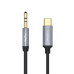 Cáp chuyển Type C sang Audio DC 3.5mm Veggieg V-A624, 1m (Tích hợp chipset DAC) - 4