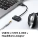 Cáp chuyển USB sang 3.5mm và USB Type-C Ugreen 80897 | USB 2.0, DAC, Hỗ trợ Mic, Điều khiển âm lượng - 3