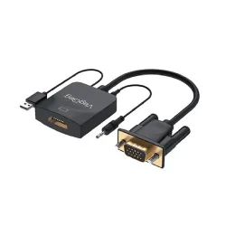 Cáp chuyển VGA to HDMI VEGGIEG VZ618 - Bezon Buôn Ma Thuột