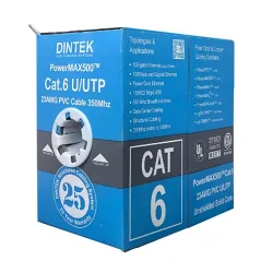 Cáp Dintek 6e UTP 305M - Bezon Buôn Ma Thuột