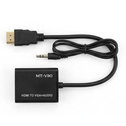Cáp HDMI qua VGA – Audio 20cm