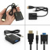 Cáp HDMI qua VGA – Audio 20cm - 4