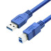Cáp kết nối máy in MingXin | 1.5M, USB 3.0, Màu xanh - 1