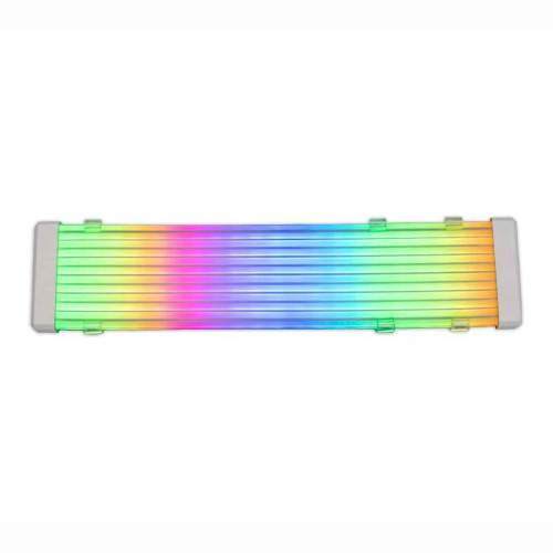 Cáp Leopard Trang Trí PC Led ARGB 24 Pin Main - Trắng